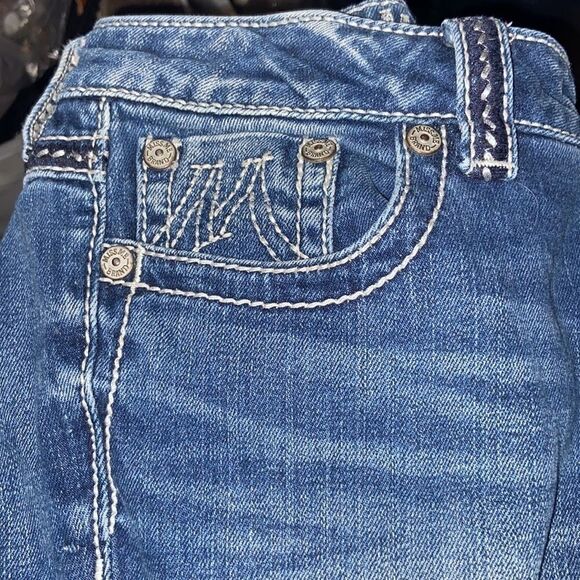 Miss Me Woman’s Distressed Easy Bootcut Jeans 28 - Picture 10 of 10
